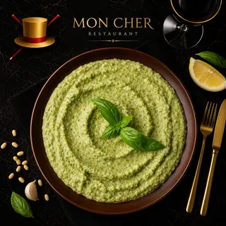 Humus cu Sos Pesto 150 Gr.