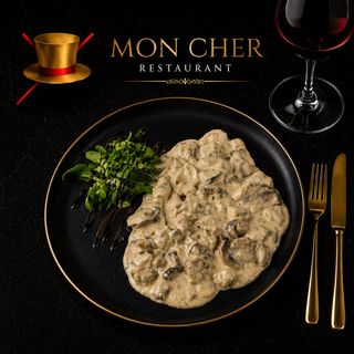 Pui cu Smantana si Ciuperci 300 Gr.