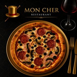Pizza Quattro Stagioni 550 Gr.