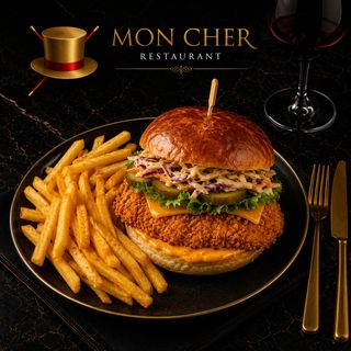Crispy Burger de Pui 500 Gr.