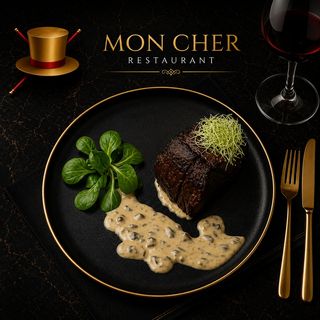 Muschi Vita cu Sos Gorgonzola 300 Gr.