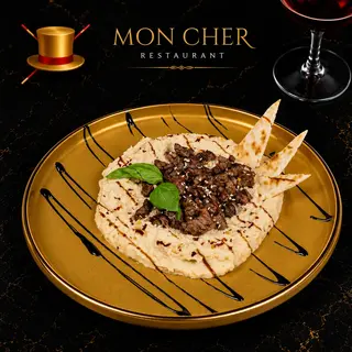 Humus cu Pastrama de Oaie 230 Gr.