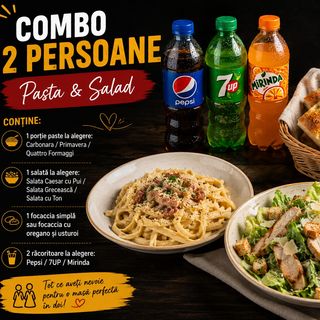 Combo 2 Persoane Pasta & Salad