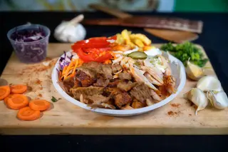 Shaorma la farfurie