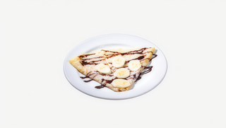 Clatite cu ciocolata si banana
