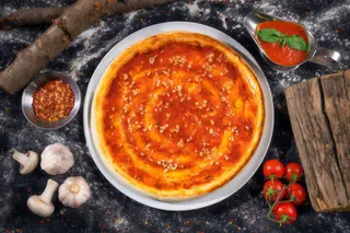 Focaccia marinara