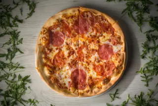 Pizza Due Salami medie