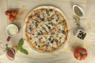 Pizza Siciliana metro