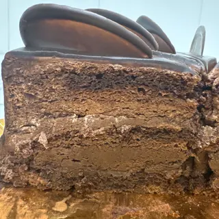 Tort de ciocolată felie