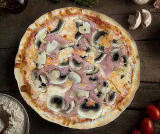 Pizza Prosciuto E Funghi
