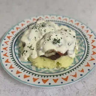 Piept de pui in sos migdale