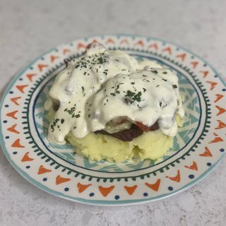 Piept de pui in sos migdale