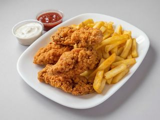 Meniu pui crispy picant/ nepicant