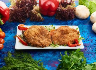 Snitel de porc pane