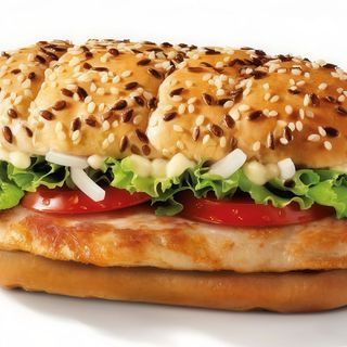 Sandwich piept de pui Mare