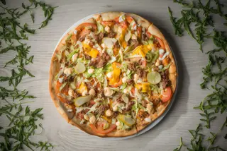 Burger Pizza Family