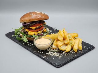 Triple Smache burgers