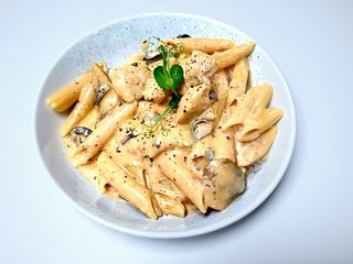 Penne cu pui și ciuperci