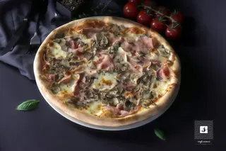 Prosciutto e funghi Ø 33 cm