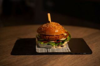 Burger vegetarian - D