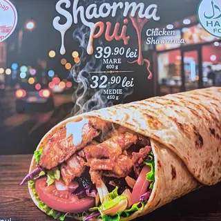 SHAORMA DE PUI MEDIE