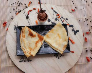 Clatite cu ciocolata