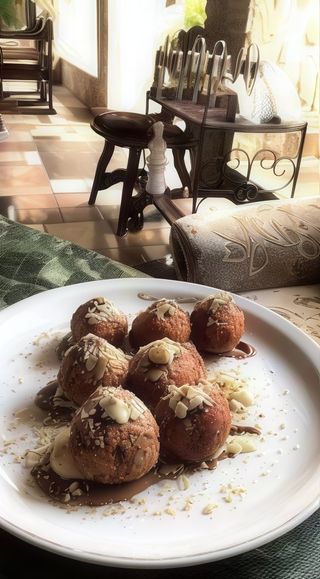 Papanasi cu nuca si ciocolata