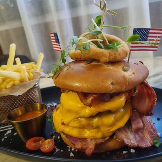 BIG AMERICAN WHISKY BURGER 800 GR