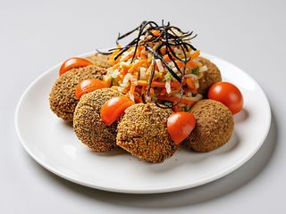 Chiftelute din linte cu legume Wok 150/150 gr