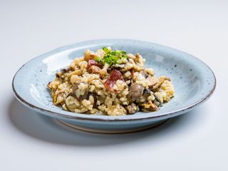 Risotto cu mix de ciuperci
