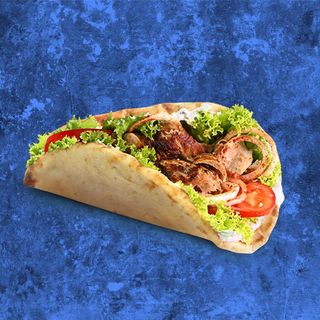 Meniu Gyros Pita Vițel - purcel - berbecuț + Pepsi