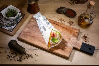 Shaorma Galata la lipie