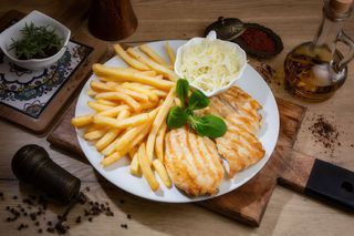 Piept de pui la gratar