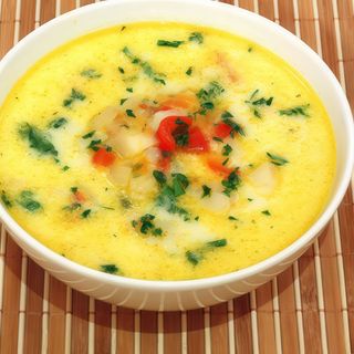 Ciorba de pui a la grec