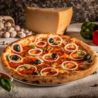 Pizza Taraneasca 1+1 Ø 32cm