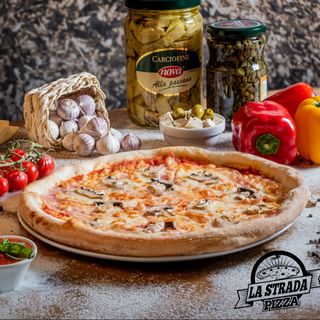 Pizza Prosciutto e Funghi 1+1 Ø 32cm