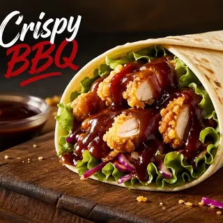 Crispy BBQ in lipie 300 gr