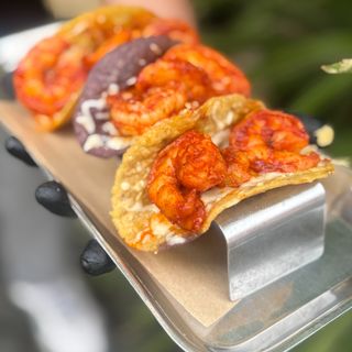 Tacos de Camarones A la Diabla