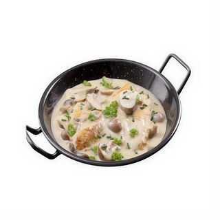 Ciuperci cu sos de smantana