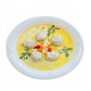 Ciorba a la grec cu perisoare