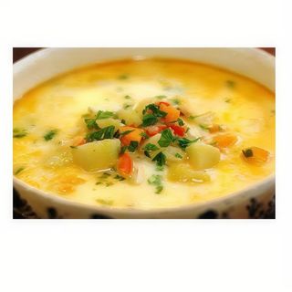 Ciorba de pui cu tarhon