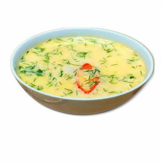 Ciorba a la grec cu pui