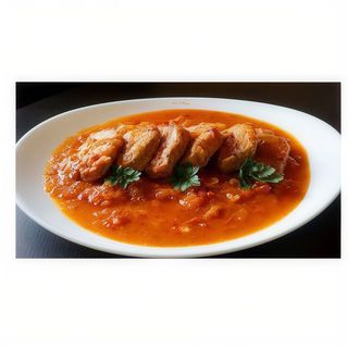 Muschiulet de porc in sos picant