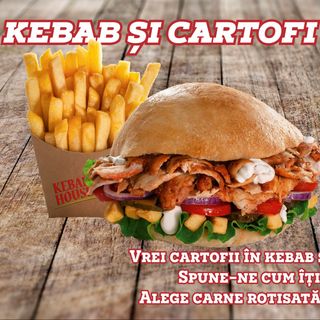 Meniu Kebab+Cartofi