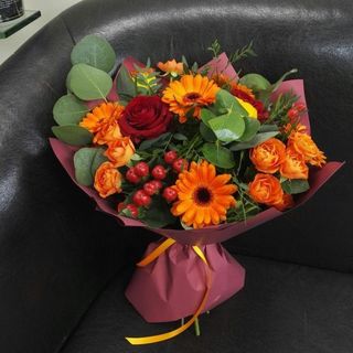 Buchet orange style