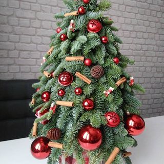 Brad construit craciute