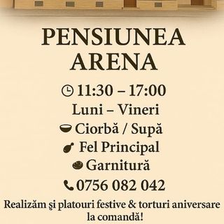 Meniul zilei 2 (Ciorba radauteana + Snitel de porc crocant cu cascaval si cartofi prajiti + DESERT)