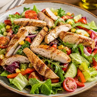Salata cu piept de pui