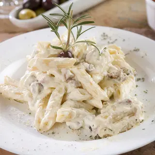 Penne carbonara