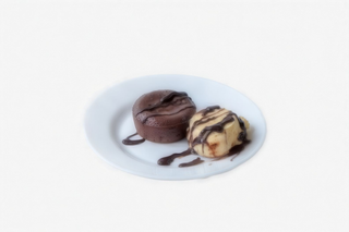 Lava cake cu înghețată